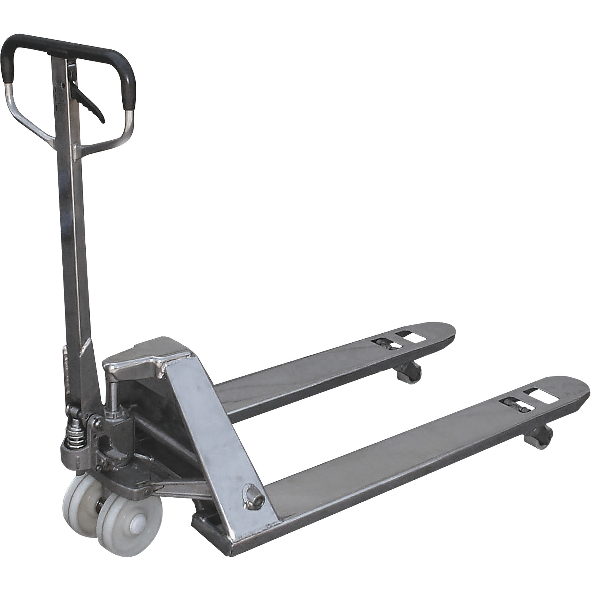 Atlas Galvanized Pallet Truck, 5,500-Lb. Capacity, Model# 27X48EZVNNGALVANIZED